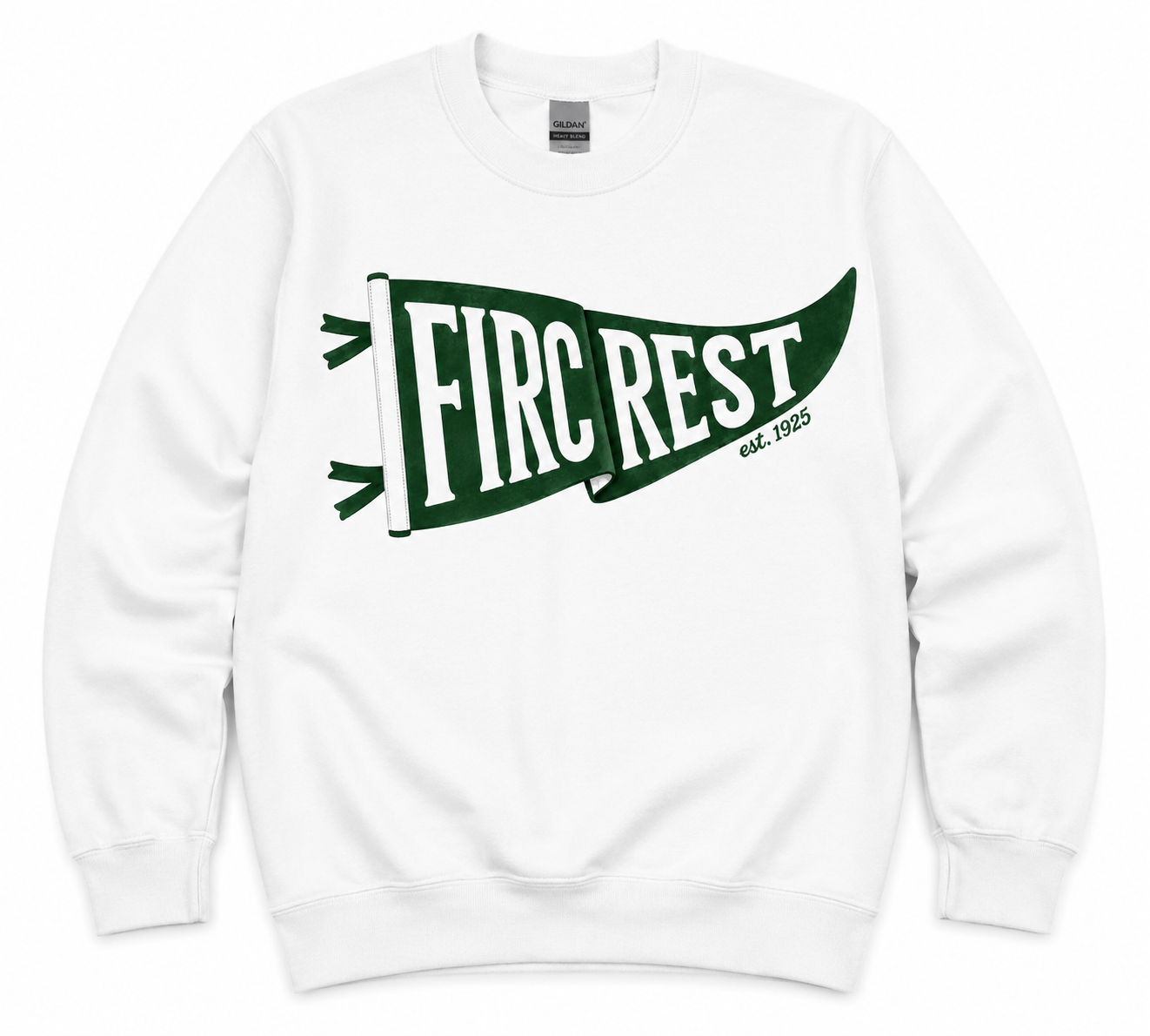 Fircrest 1925 Pennant Sweatshirt