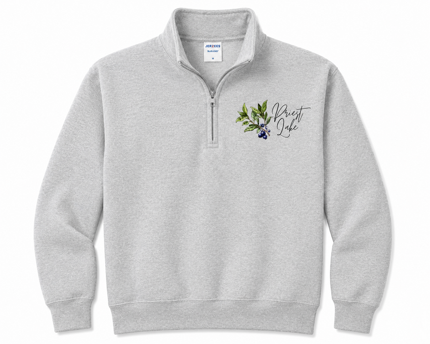 Priest Lake Huckleberry Quarter Zip